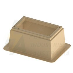 FBNF1B beige fibreglass pillar base